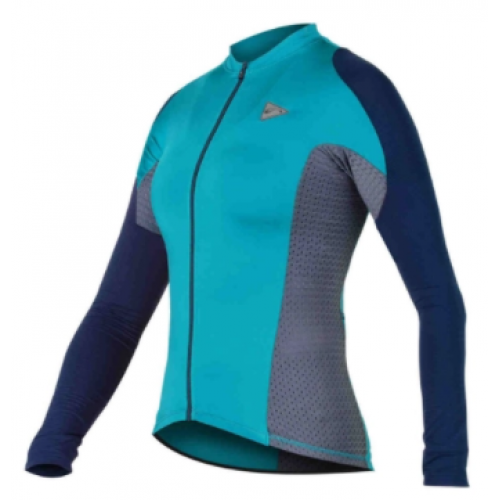 BLUSA CICLISMO MANGA longa SOL SPORTS NEW TRAINING  Verde Esmeralda